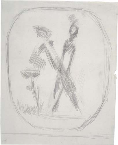 Study for "Walking Man"