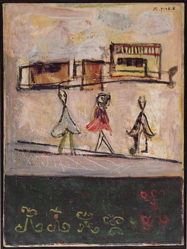 Three Girls in the Street