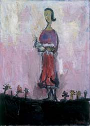 Woman with Flowers